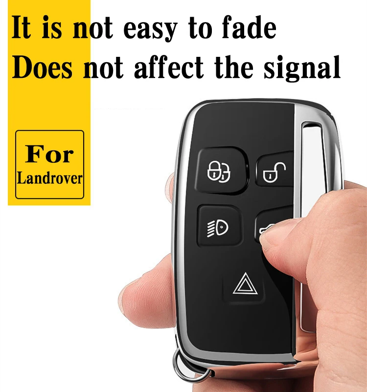 TPU высокого качества ключ чехол Обложка Защитная оболочка для Land Rover FREELANDER DISCOVERY RANGE ROVER Range Rover Jaguar