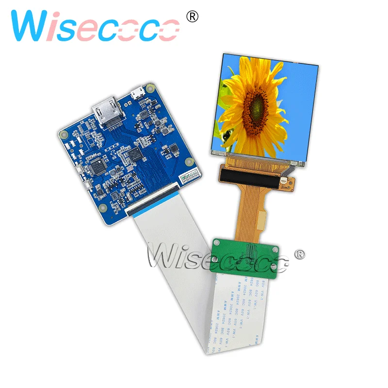 Polegada 1440x1440 vr Display Lcd vr Tela Dupla Mipi 90hz Placa de Motorista 2.9 - Imagem 3