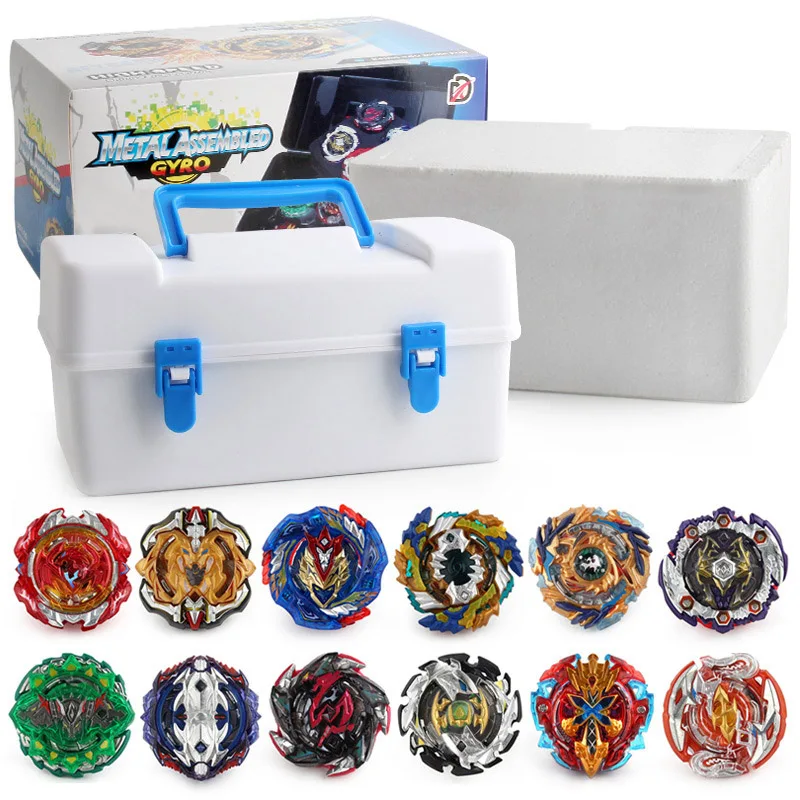 Классическая игрушка Beyblade DIY гироскоп с конкурентоспособным игрушечный Боевой набор костюм Дробеструйная гироскоп Игрушка ручка Запуск комбинация Рождественский подарок - Цвет: 25
