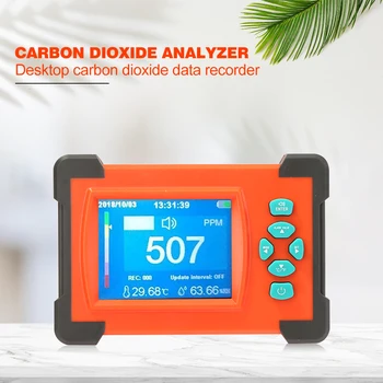 

Detector Air Quality Monitors Temperature Sensors Carbon Dioxide with Humidity for Quickly Measuring Accessories