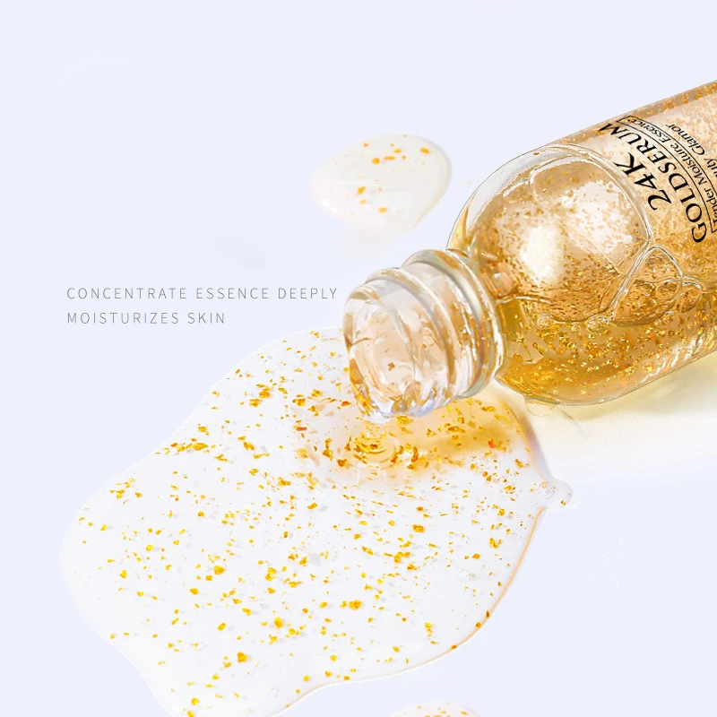 Основа под макияж 24K Gold Elixir увлажняющий контроль масла отбеливающий уход за лицом восстановление улитки против морщин макияж поры минимайзер