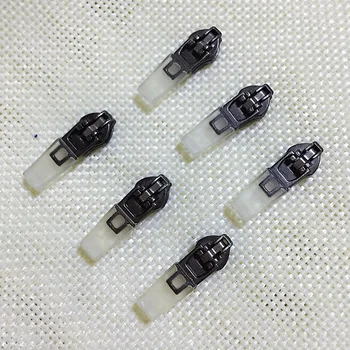 

10PCS 3# Anti-Loading Waterproof Zipper Sliders Reverse Installation Zip Head Pull For DIY Repair Clothes Bags Accessories