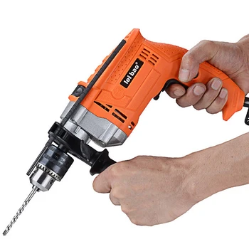 

Electric Drill Impact Hammer Drill Rotary 220v 750W 3000r/min Household DIY Auxiliary Handle Pistol Drill Power Tools