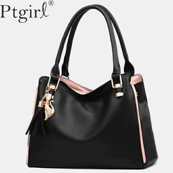 

Women Messenger 2019 New Tide Female Top-handle Bag Girls Simple Shoulder Bags Women Handbags for Lady Totes Fashion Party Pack
