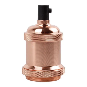 

Bulb Lamp Industrial E27 Lightweight For Edison Vintage Aluminum Socket Base Durable