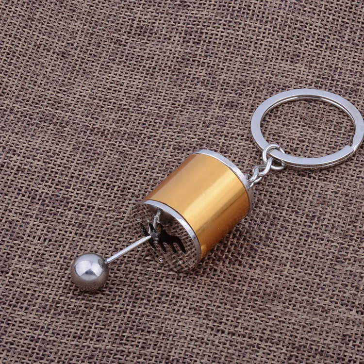 

Car Gear Box Keychain for Men Car-styling Keyring Gear Knob Shift Gearbox Stick Gift Souvenir Hot Car Keychains