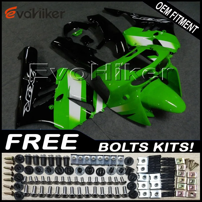 【値下げ可】HALTBAR Murukudis Motorcycle fairings for ZX9R 1994 1995 1996 1997 green ZX 9R