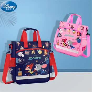 

New Disney Zootopia Cartoon Students Reticule Shopping Bag Bag Of Fine Arts Children Carry Book Bag Birthday Gift M5062