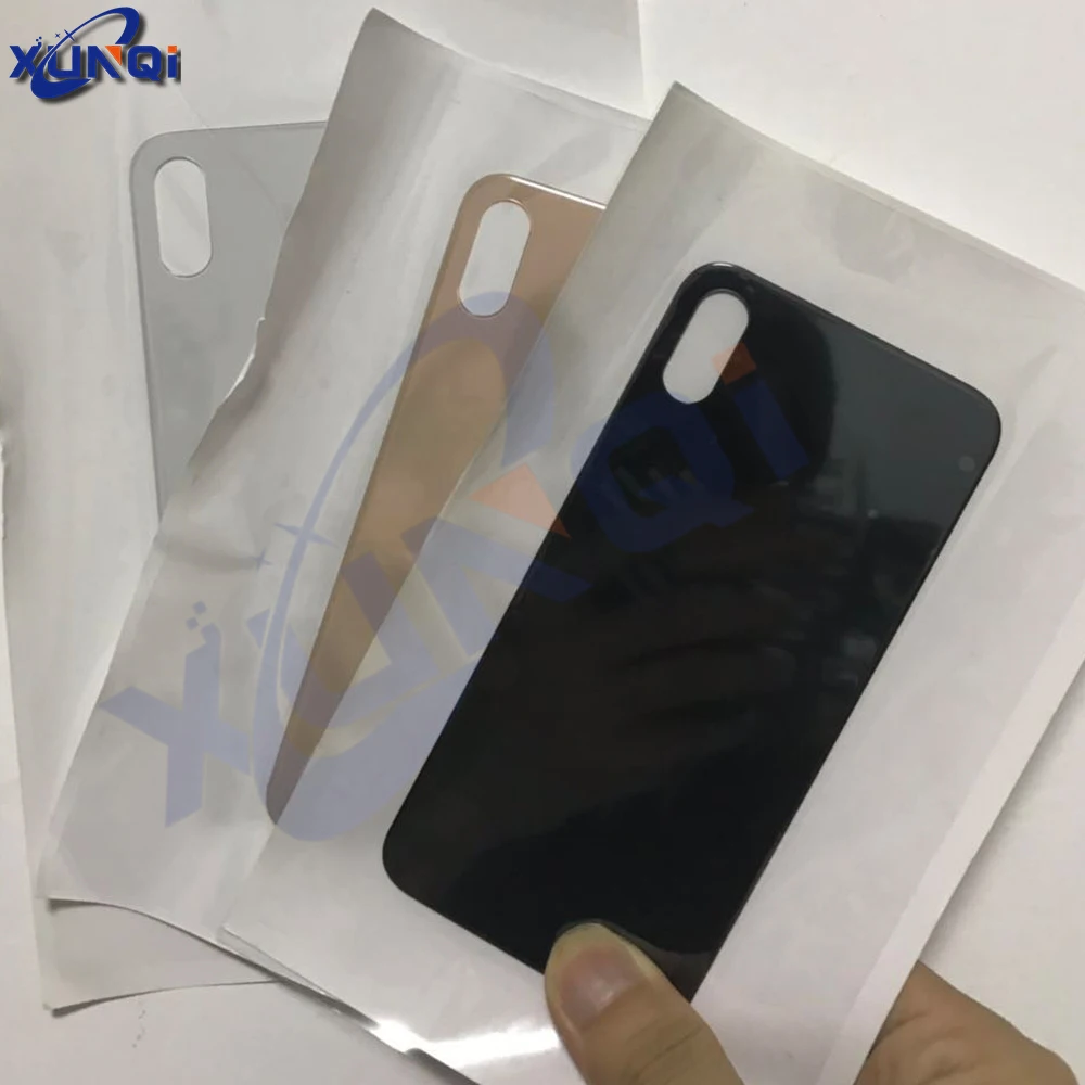 Аналогичная оригинальная задняя крышка аккумулятора замена стекла для Apple iPhone X Xs