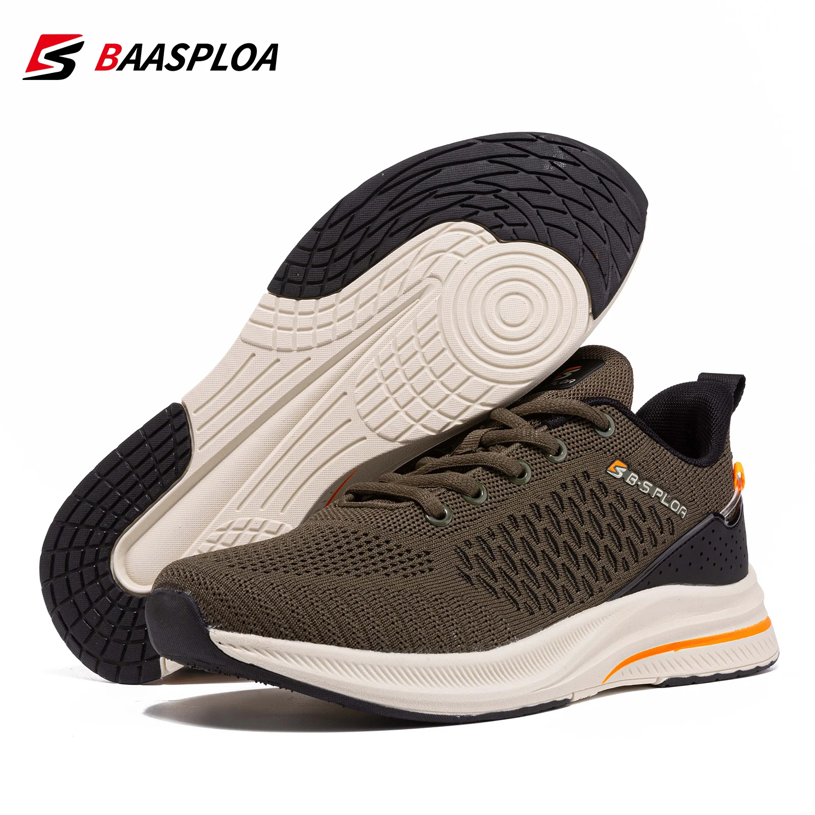 Baasploa – chaussures de marche respirantes et tendance pour hommes, baskets originales légères à Absorption des chocs, Tennis décontractées, nouvelle collection 2022 fonctionnement