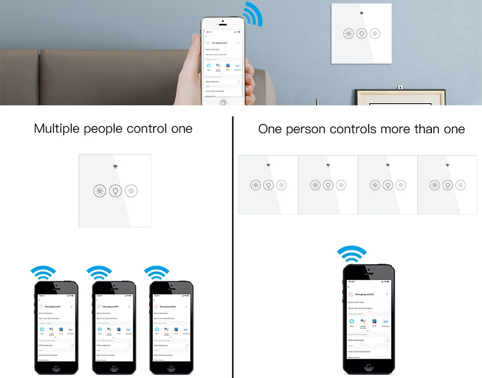 remoto por aplicativo smart life, 2 3