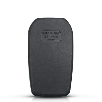 Chiave telecomando per Isuzu aggiornato Flip Remote Key Fob 2 pulsante per Isuzu d-max TOY43 - KEYYOU per Isuzu aggiornato Flip Remote Key Fob 2 pulsante per Isuzu d max TOY43