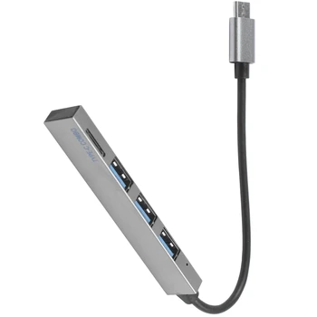 

Type-C To 3 Usb Hub Expander Ultra-Thin Mini Portable 3-Port Usb 2.0 Hub Usb C Hub Type C Hub Ethernet Adapter