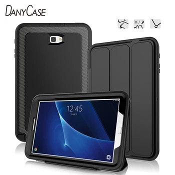 

Samsung Tablet Case Stand For Funda Tablet 2016 Samsung Galaxy Tab A 10.1 SM-T580 T585 T587 Tablette Cover Auto Sleep/Wake Up