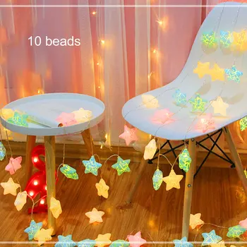 

Led Cracks Star Lights String Lights Flashing Lights Battery Starry Christmas Dorm Wedding Decoration