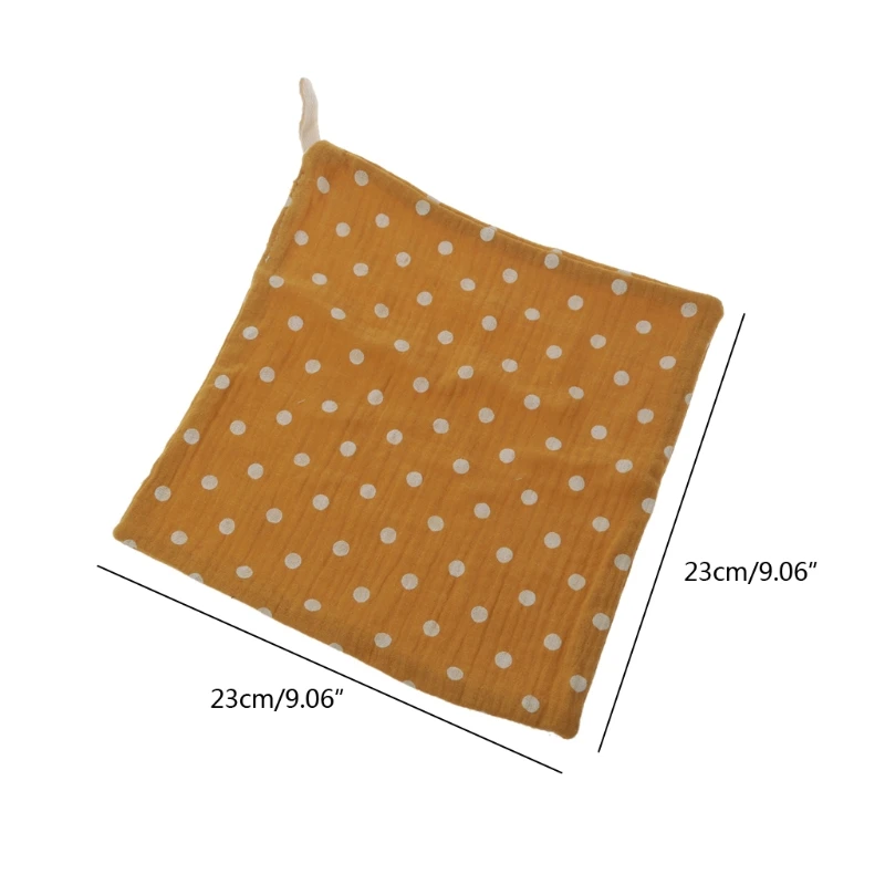 Baby Towels Muslin Cloth Hand Face Wipes Saliva Bib Handkerchief Washcloth