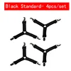 4PCS Black Stardard