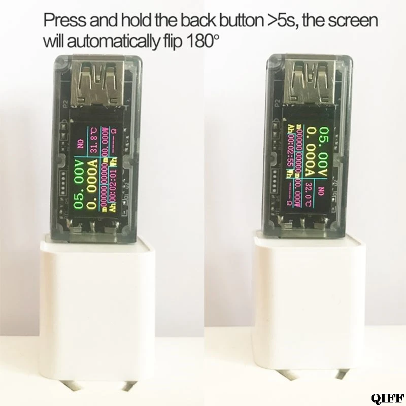 Цифровой USB тестер QC 2,0 3,0 FCP AFC DCP Быстрая зарядка Детектор DC 3,7 V~ 30V 0-5A