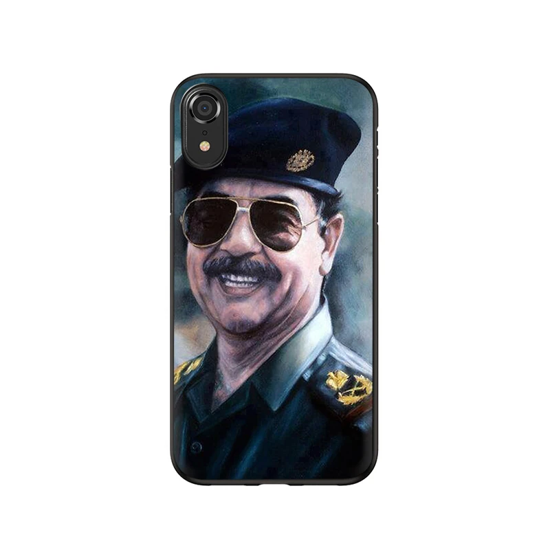 Саддам Хуссейн Ирако арабский ТПУ Мягкий силиконовый чехол для Apple iPhone 5 5S SE 6 6S 7 8 Plus X XR XS 11 Pro Max - Цвет: B6