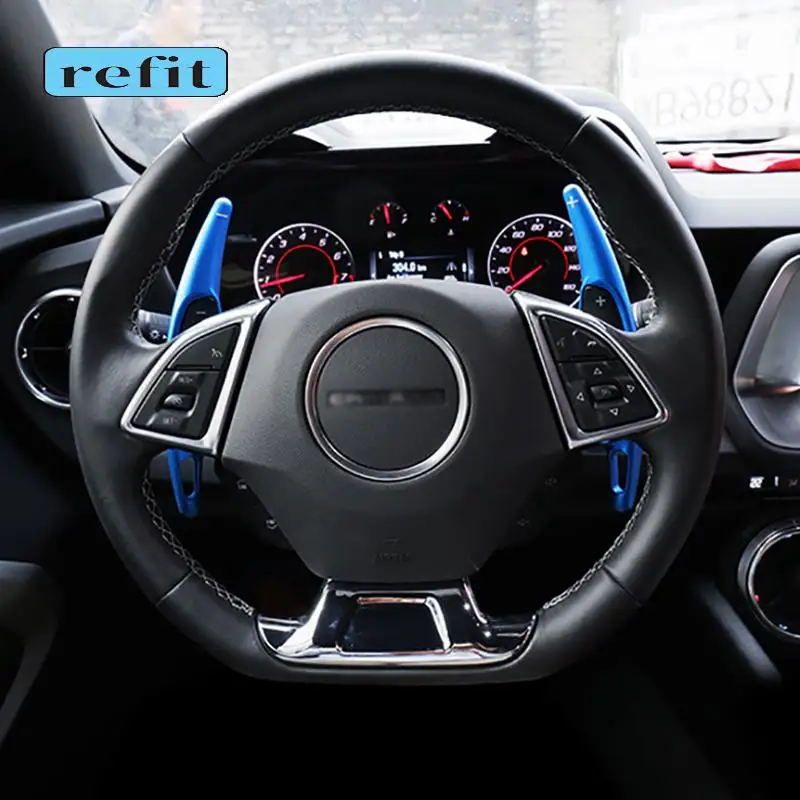 

Car aluminum alloy steering wheel shift extension paddle For 16-20 Chevrolet Camaro Interior modification Accessories