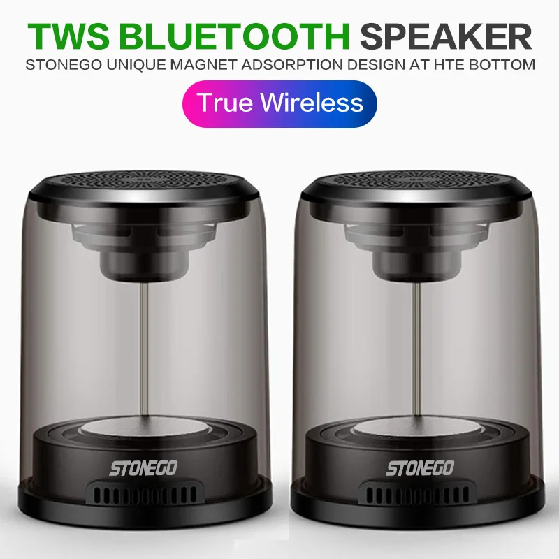 STONEGO True Wireless Bluetooth Speakers Portable