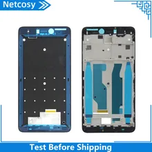 Netcosy para RedMi Note 4x carcasa LCD frontal Marco de placa frontal bisel piezas de repuesto para Redmi Note 4x cambio y reparación
