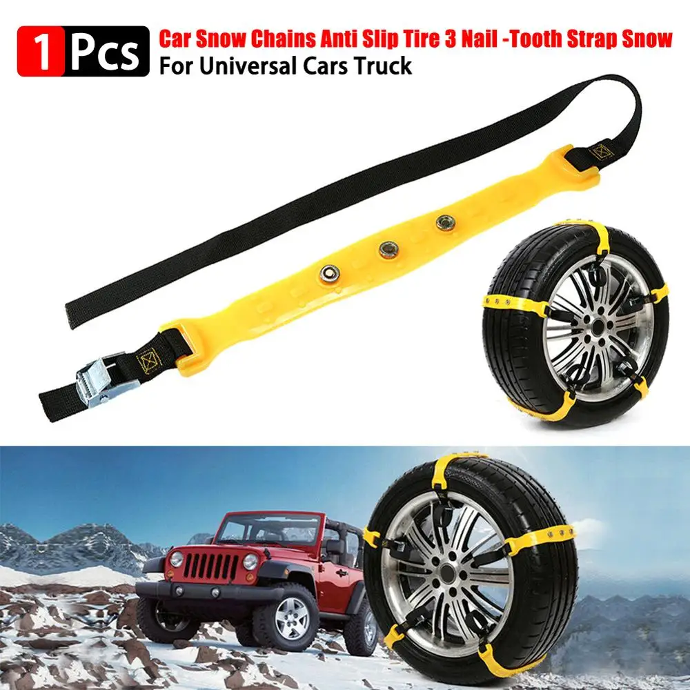 10 Pcs Automobiles Accessories Anti Slip Tyre Chain Anti-skid Car Mud Snow Chain Car Wheel Belt Winter Non Slip Tires for Car Emergency Use