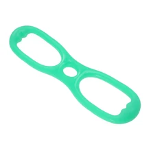 1 шт., ремешок с сопротивлением мышц, 8 слов, инструмент для развития груди, бодибилдинг, силиконовый тренажер для йоги, для тренировок, фитнеса