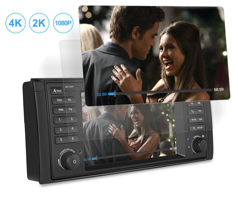 Perfect Car Multimedia Player Android 9.0 For BMW X5 Radio Bluetooth DSP Car Radio 8 Core Auto Radio parktronic 1 Din Navigation GPS 10