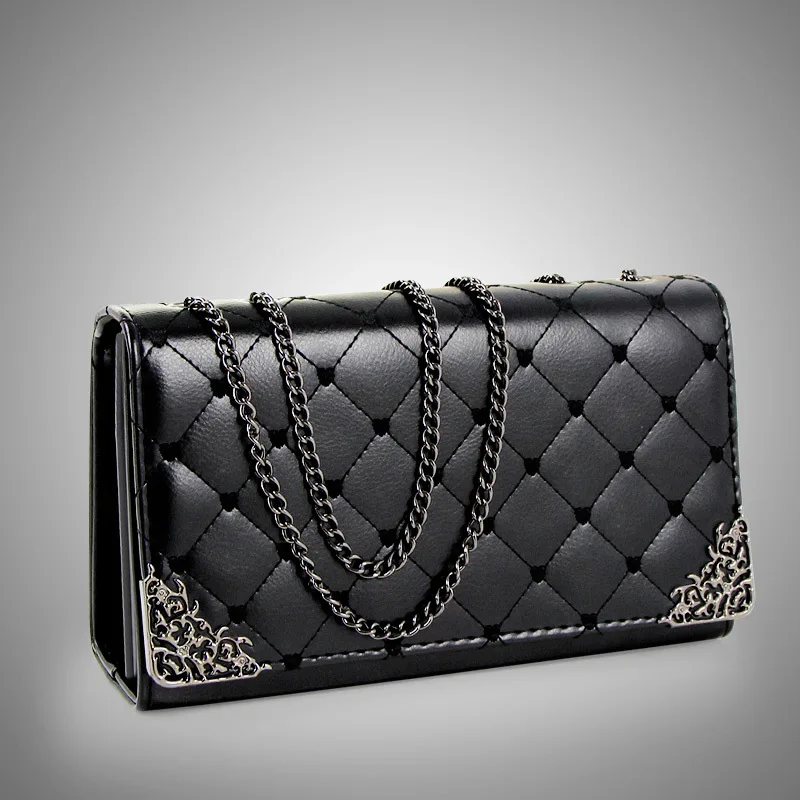 

Guangzhou xiang niu Leather Goods Launched 2019 Autumn And Winter New Style Greens Pattern Chain Retro Bag Shoulder Diagonal WOM