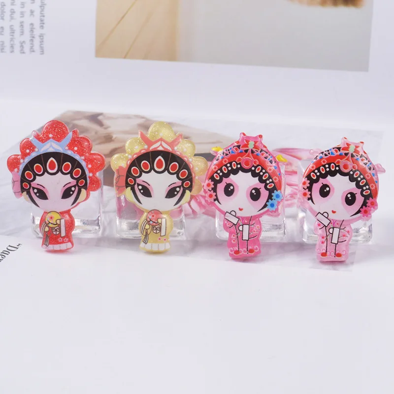 

1pcs Cartoon Doll Models Super Light Clay Slime Accessories DIY Glue for Clay Slime Kit Resin Decoration Material Toys for Kids