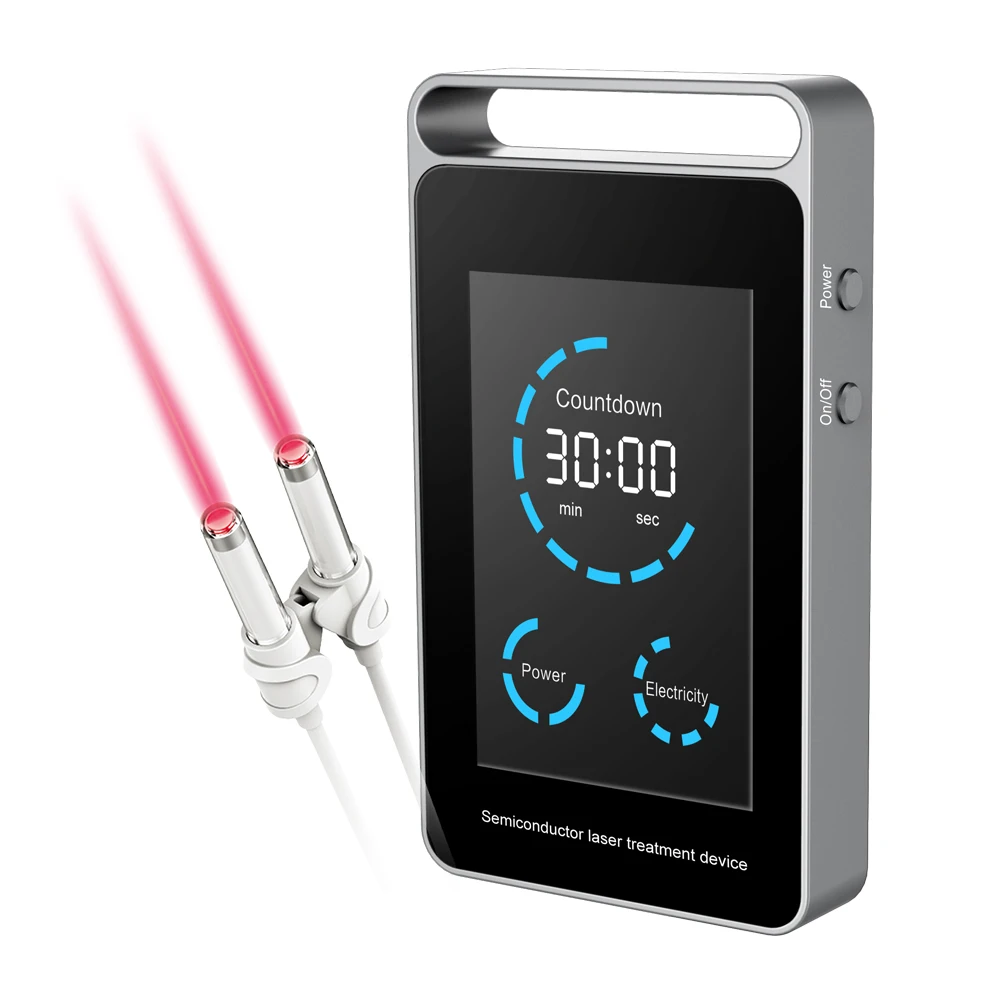 LASTEK Insomnia CES Therapy Device Anti Anxiety Depression Migraine + Nasal Polyps Rhinitis Metal 3R Laser Treatment Instrument