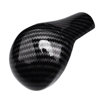 

Carbon Fiber Texture Black Inner Gear Shift Knob Cover Trim Car ABS fit for Honda Accord 2008 2009 2010 2011 2012