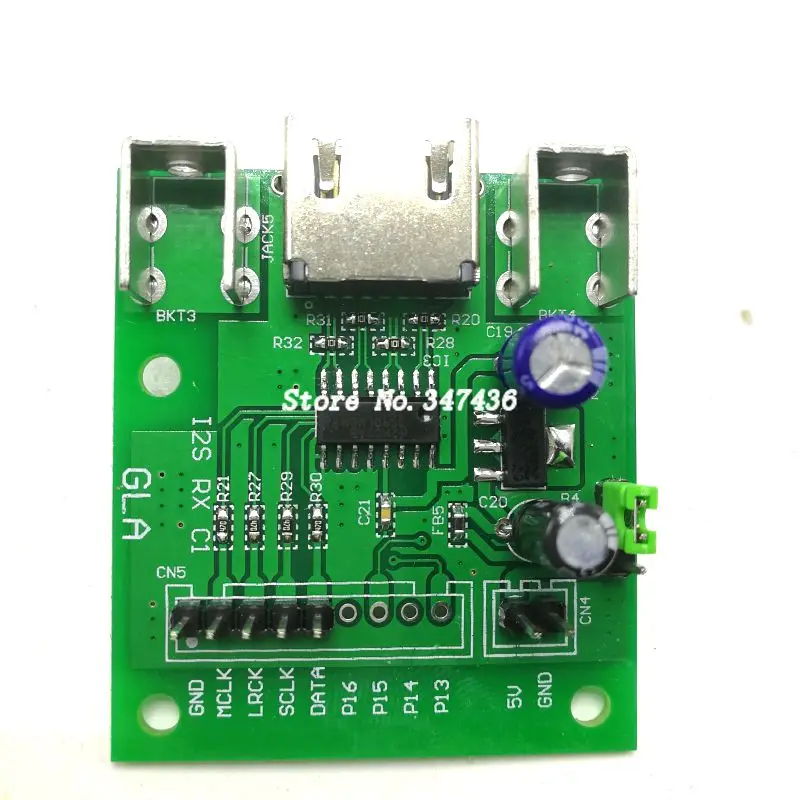 RX C1 version HDMI к IIS ies SDD плата приемника ies по HDMI - Цвет: RX C1 version