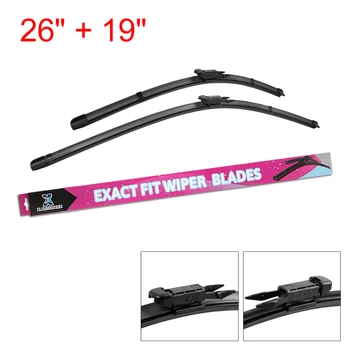 

2PCS 26" 19" rubber Exact Fit Front Windscreen Windshield Wiper Blades for Mercedes-Benz B-CLASS (W246) 2015 2016 2017