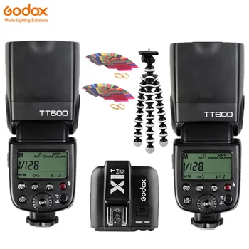 

Godox TT600 2.4g Wireless Camera Flash Speedlite With X1T-C / N / S Transmitter High Speed Synchronization for Canon Nikon Sony
