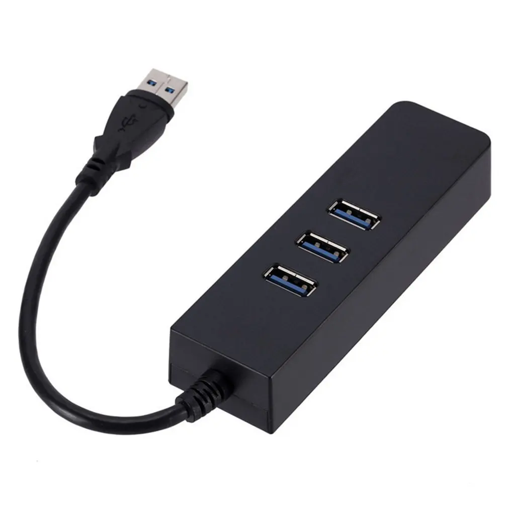 USB3.0 Gigabit LAN+ 3-портовый КОНЦЕНТРАТОР USB к 3,0 RJ45 Gigabit LAN с 3HUB Многофункциональный гигабитный Кабель сетевой адаптер