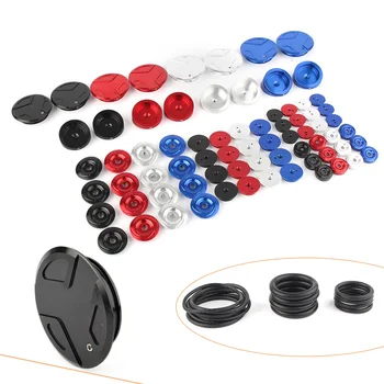 

18Pcs/Set Motorcycle Frame Hole Caps End Cap Hole Plug Decor Cover Kit for BMW R1200 GS ADV 2013-2019 & R1250GS ADV 2018-2019