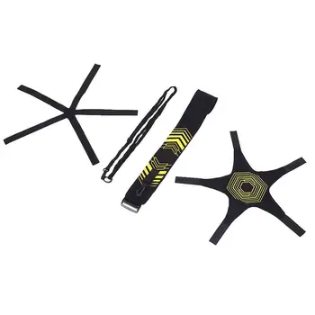 

Football Belt Strong Polyester Fiber 2 Style Black Contact Tool Artistic Gymnastics Ball Practice Belt Outdoors Train Motion