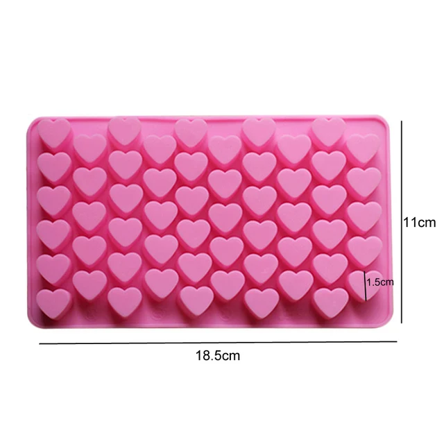 55 Holes heart shape