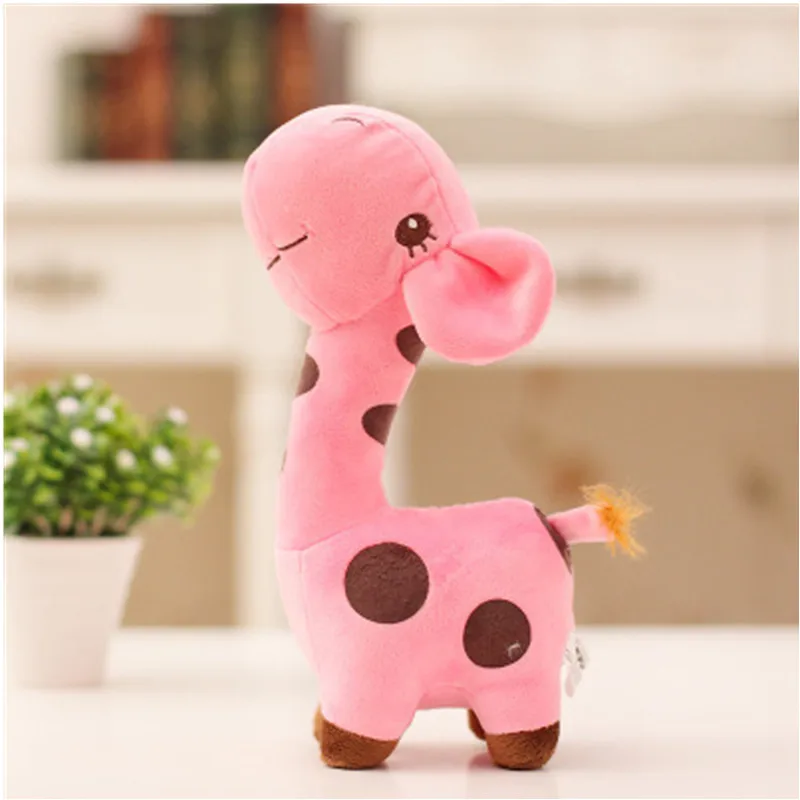 

12/18cm Unisex Cute Gift Plush Giraffe Soft Toy Animal Dear Doll Baby Kid Child Christmas Birthday Happy Colorful Gifts toys