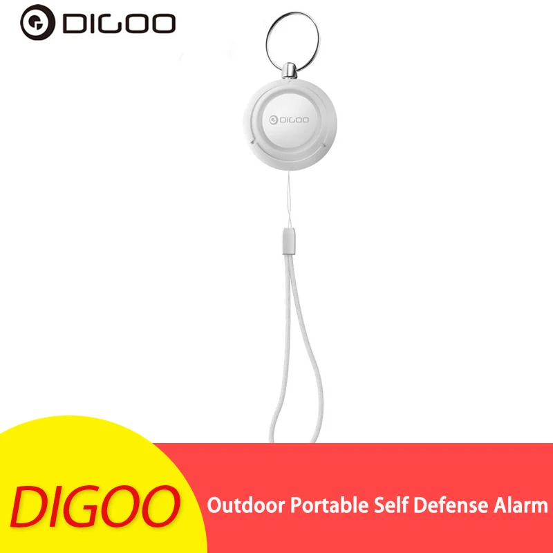 

DIGOO DG-PA01 Portable Outdoor Personal Security Alarm SelfDefense Alarm Child Anti-lost Anti-Attack Security Protect Alert