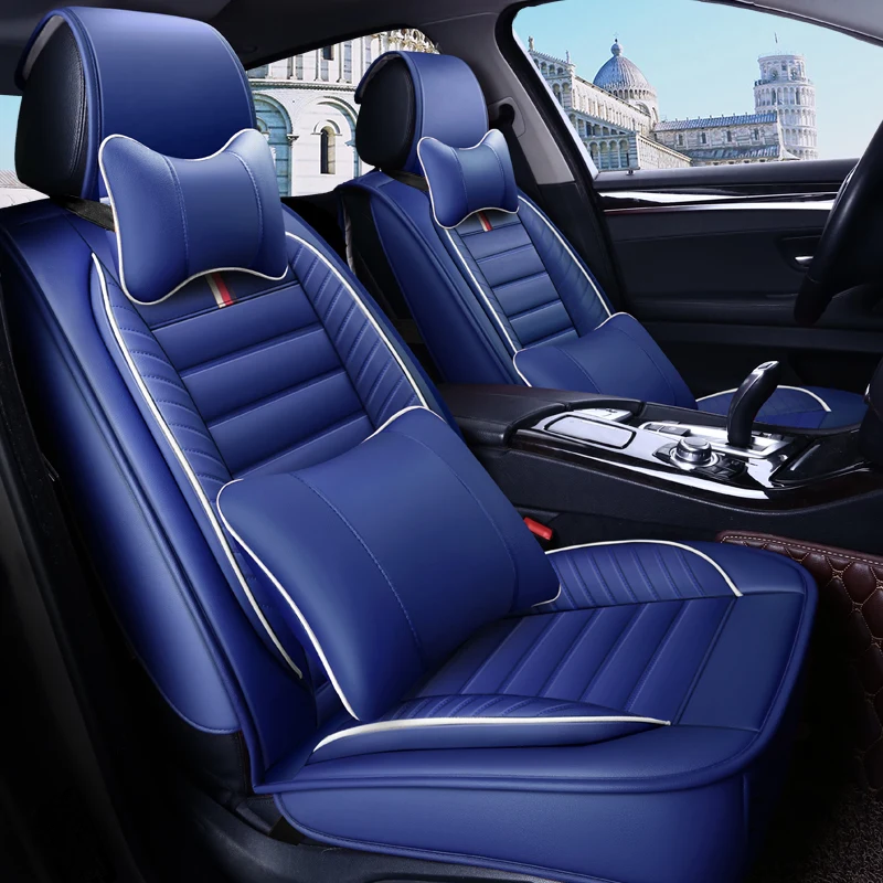 PU Leather Auto Universal Car Seat Covers for peugeot 308 408 508 4007 4008 508 sw proton persona r