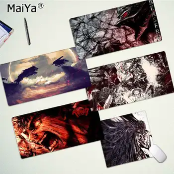 

Maiya New Design Berserk anime Locking Edge Mouse Pad Game Free Shipping Large Mouse Pad Keyboards Mat