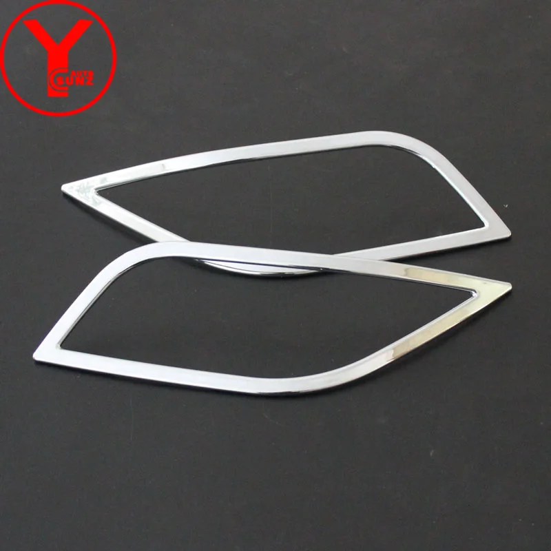 Хромированные задние противотуманные фары для Toyota Vios Sedan 2014 2015 2016 ABS