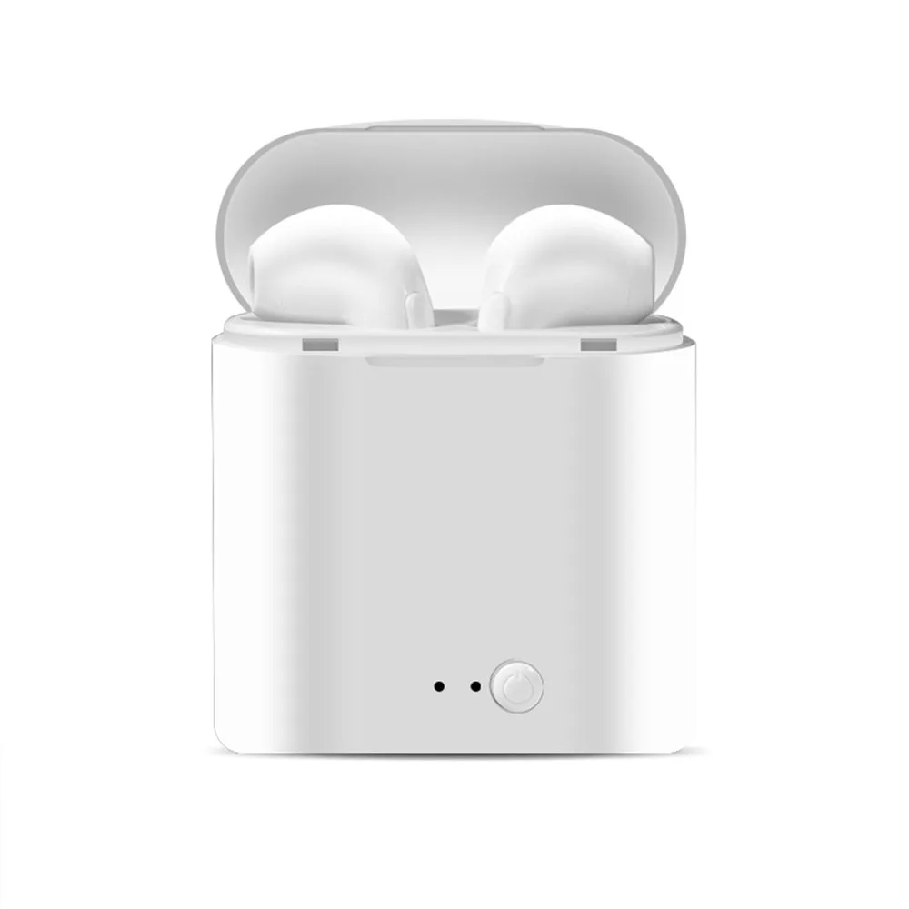 Беспроводные наушники i7s Tws Bluetooth 5 0 матовые вкладыши Macaron гарнитура с микрофоном и