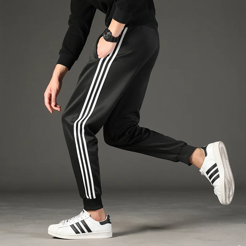 

Casual Pants Men's 2019 Autumn Students Comfortable Gymnastic Pants Teenager Korean-style Loose-Fit Skinny Trend Sweatpants Thin