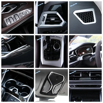 

Lapetus Interior Kit For BMW 3 Series G20 2019 2020 Matte Side Air Conditioning AC Outlet Vent / Dashboard Central Cover Trim