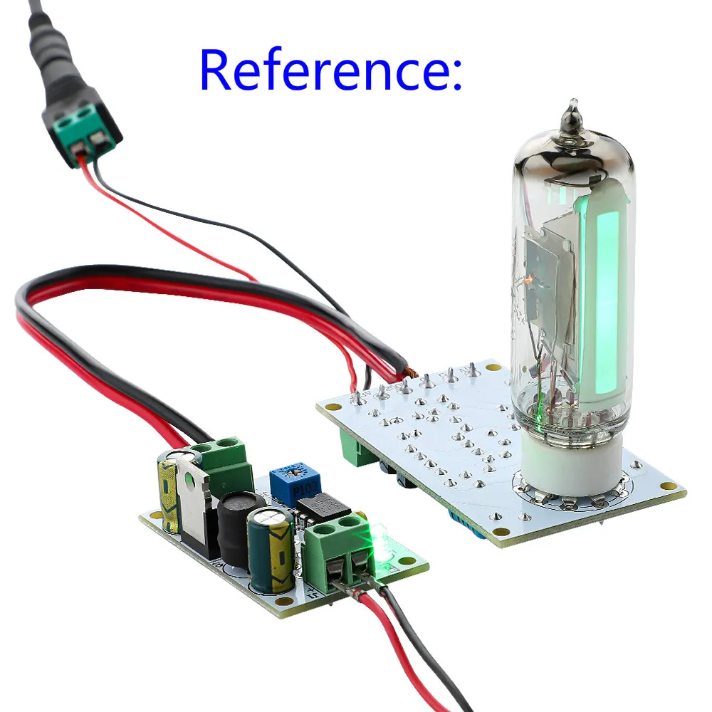 AIYIMA 6E2 Tube Cat Eye Driver Board Audio Level Fluorescent Indicator DIY Tube Amplifier Volume Indication Bile Preamp Vacuum