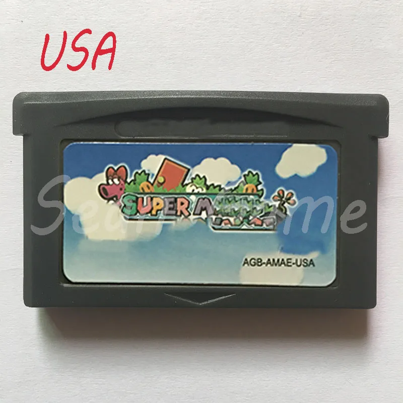 32 бит видео игровая карта-картридж M Saga/Super M серии Advance 1 2/Kart схема для США Версия - Цвет: Advance 1